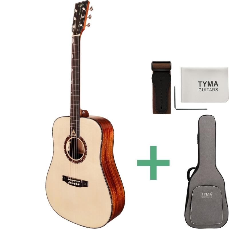 Tyma V-30E western-guitar