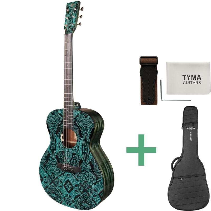 Tyma V-3E Maze western-guitar
