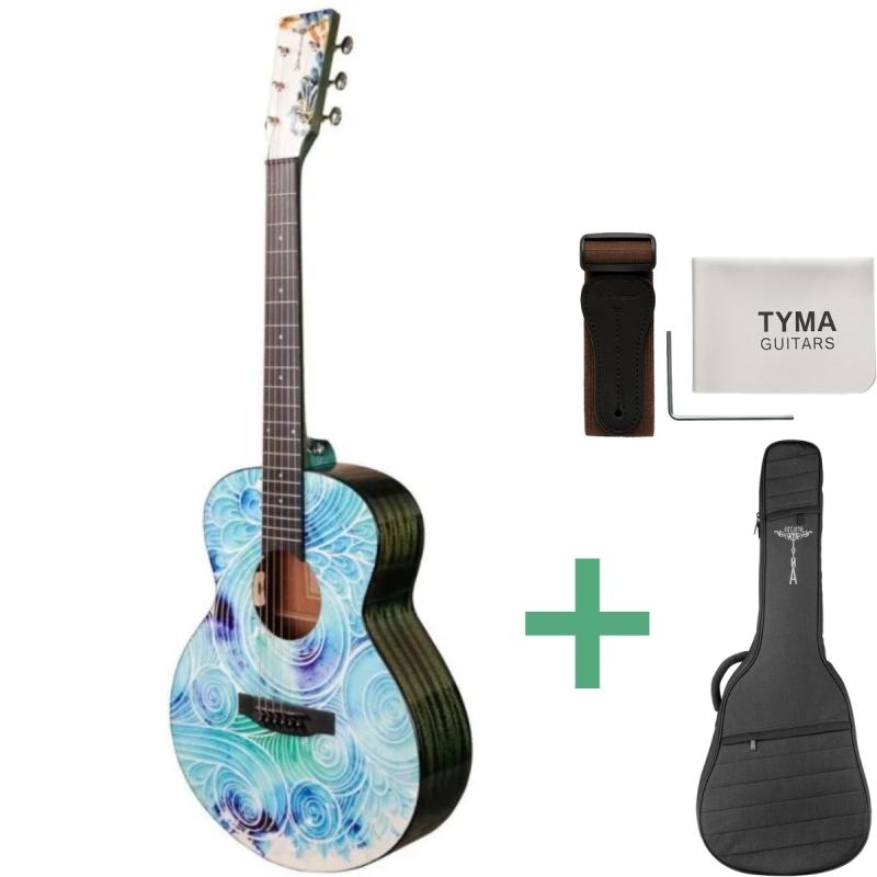 Tyma V-3E MINI Spindrift western-guitar