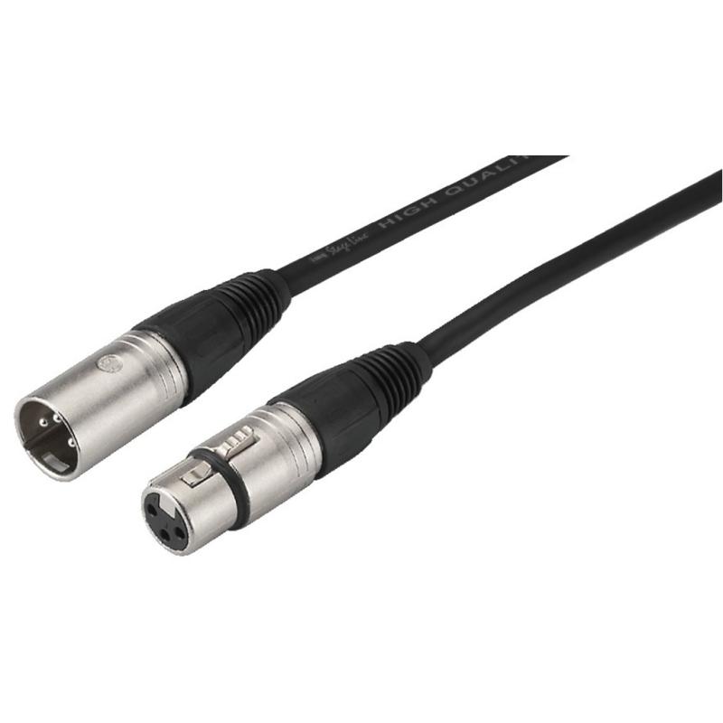 "20m NEUTRIK XLR Audioforlængerkabel - Støjfri og Balanceret"